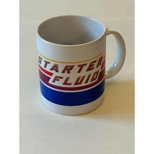 80s Vintage “Starter Fluid” Retro Cup Mug